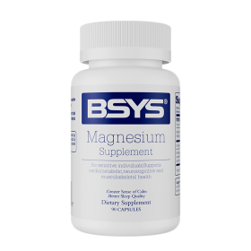 BSYS Magnesium Supplements Sleep & Anxiety Relief Aid  Muscle Relaxation Support  Heart Health & Blood Sugar Balance Formula  Cognitive Function (Option: One bottle)
