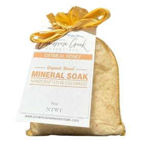 Oatmeal Honey Mineral Bath Salt Soak (size: 40oz)